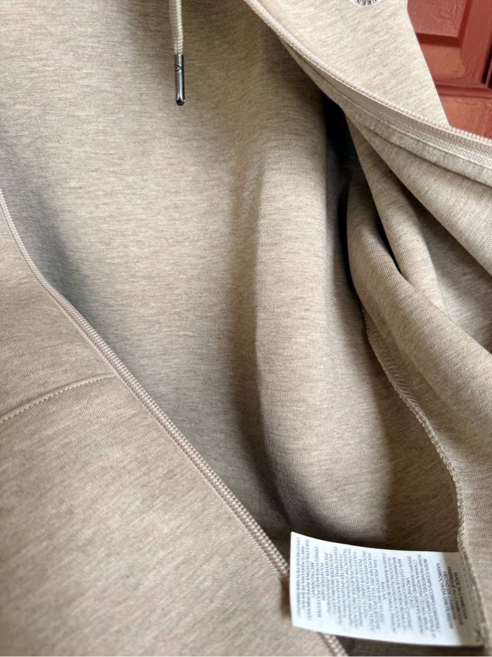 Double-Knit Full-Zip Hoodie - Picture 6 of 6